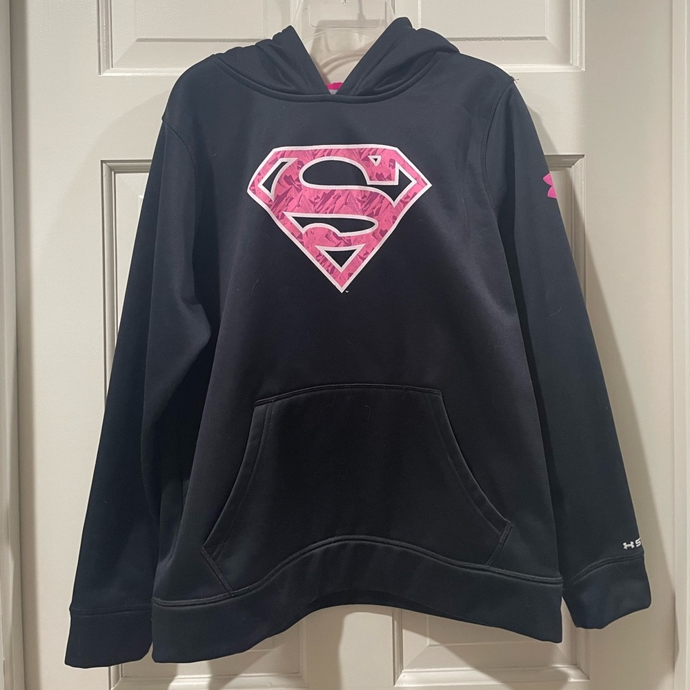 Under Armor Youth Black Underarmour hoodie